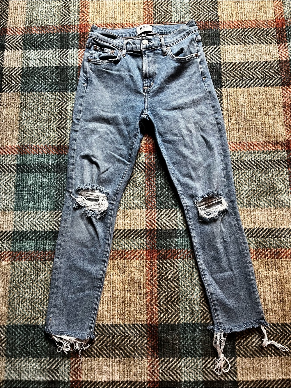 Agolde Distressed Jeans